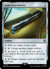 Sonic Screwdriver - Magic: The Gathering - MoxLand